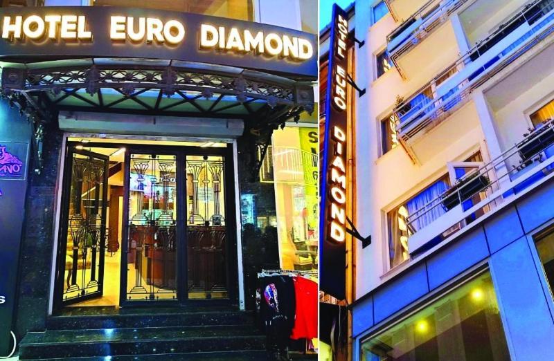 Hotel Euro Diamond Istanbul Bagian luar foto
